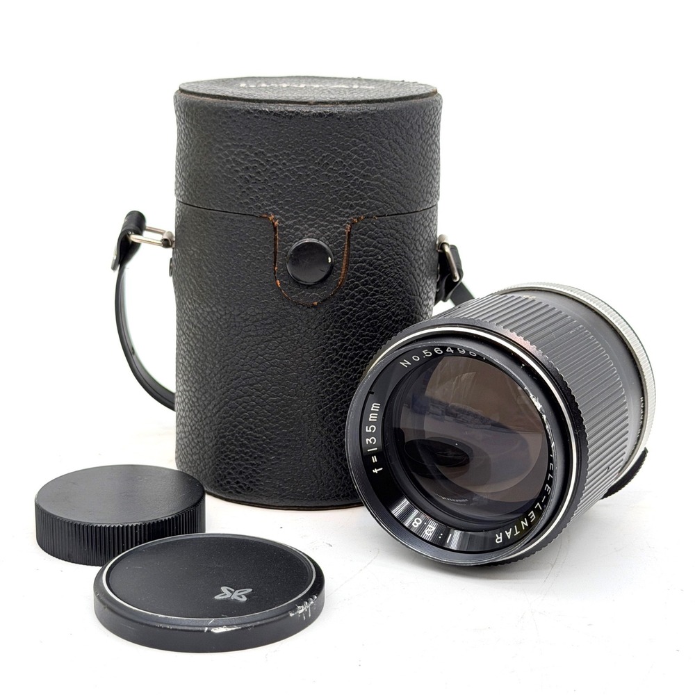 Lentar 135mm f2.8 Auto Tele-Lentar Lens for Vintage Film Cameras Japan No 564987